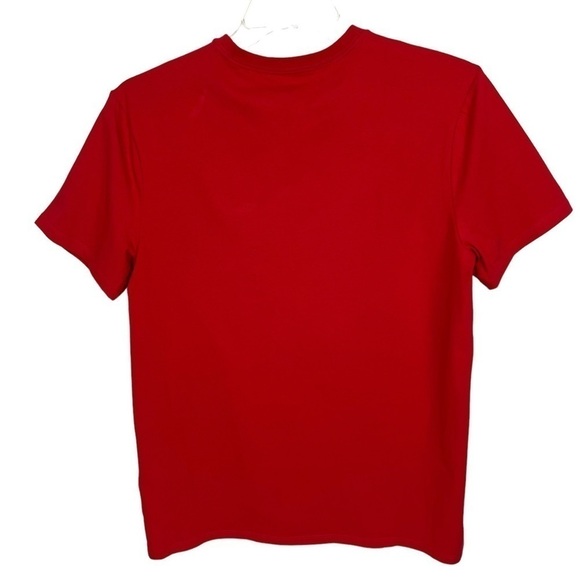 Tommy Hilfiger Men’s Pullover Shirts Sz Medium Color Red Short Sleeves $39.50 - Picture 2 of 11